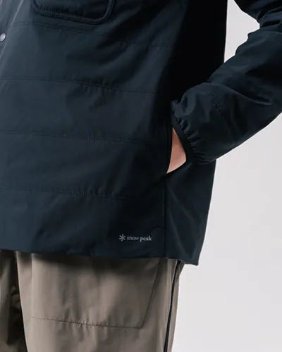 Snow Peak - Flexible Insulated Cardigan - Black