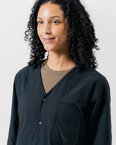 Snow Peak - Flexible Insulated Cardigan - Black