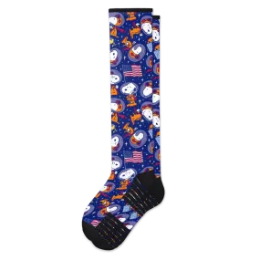 Space Snoopy Compression Socks
