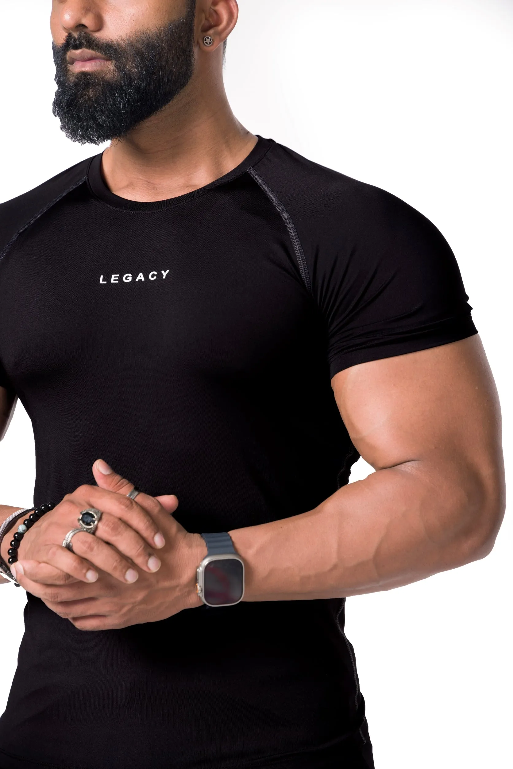 Superhero Compression Grey