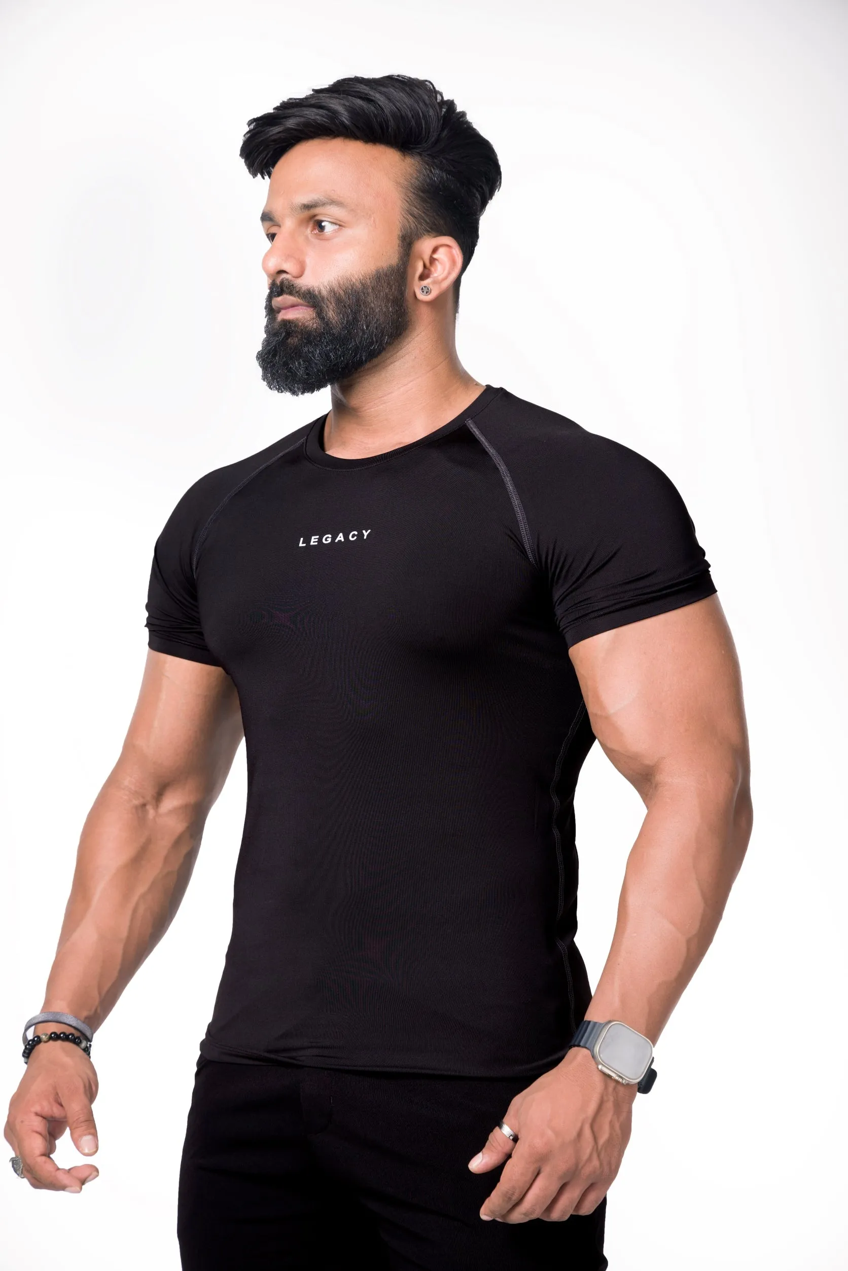 Superhero Compression Grey