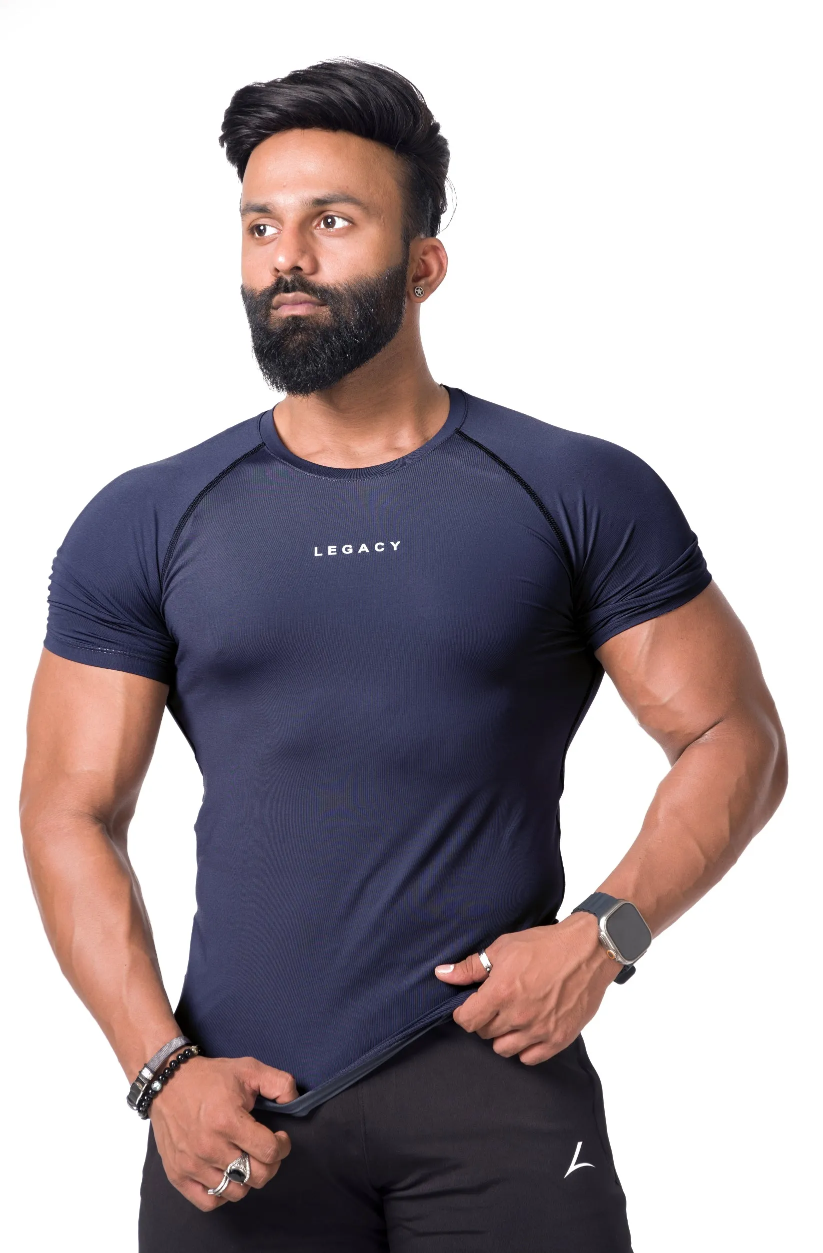 Superhero Compression Grey