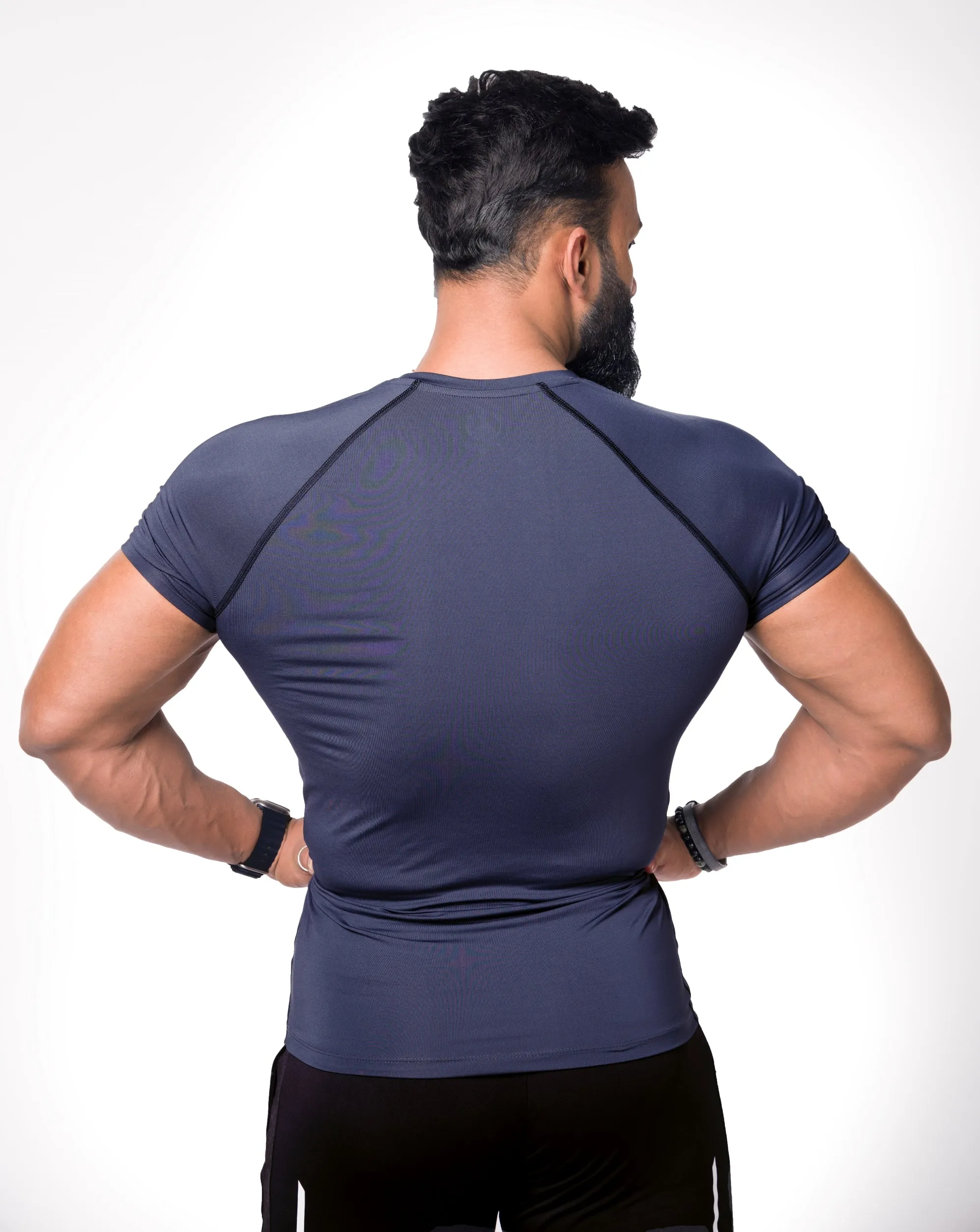 Superhero Compression Grey