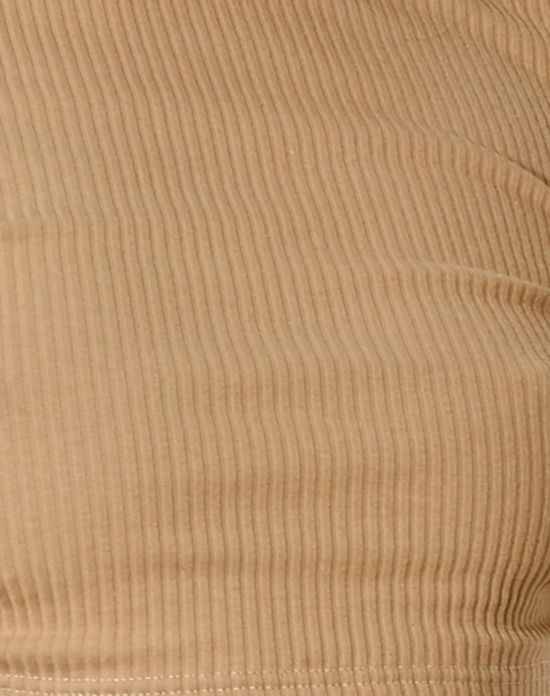 Tiner Crop Top in Rib Cocoa