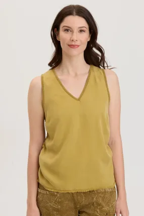 XCVI ILEANA TANK - CHARTREUSE GREEN - 14592HERST